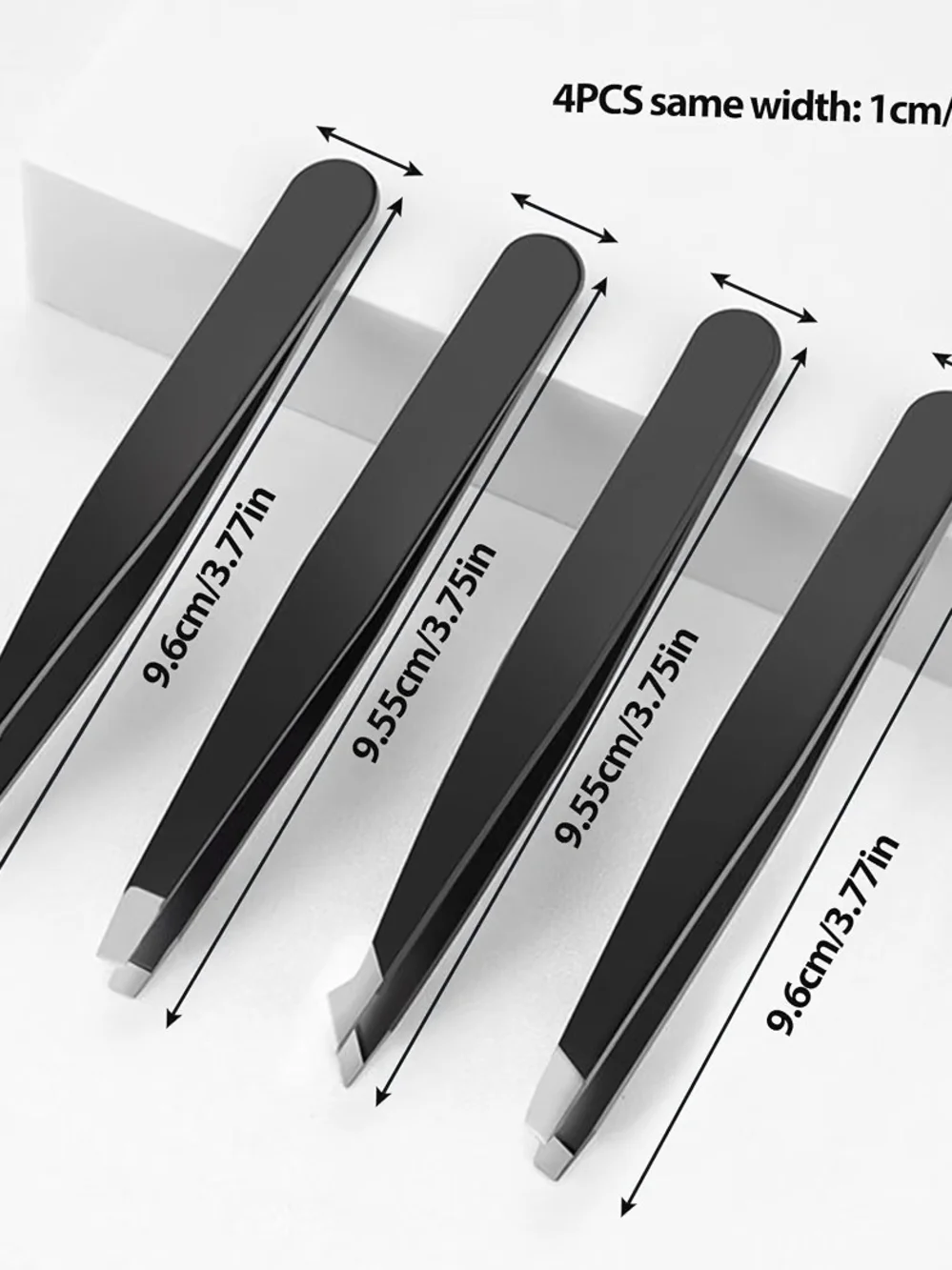 Tweezers Set -Professional Stainless Steel Tweezers for Eyebrows Great Precision